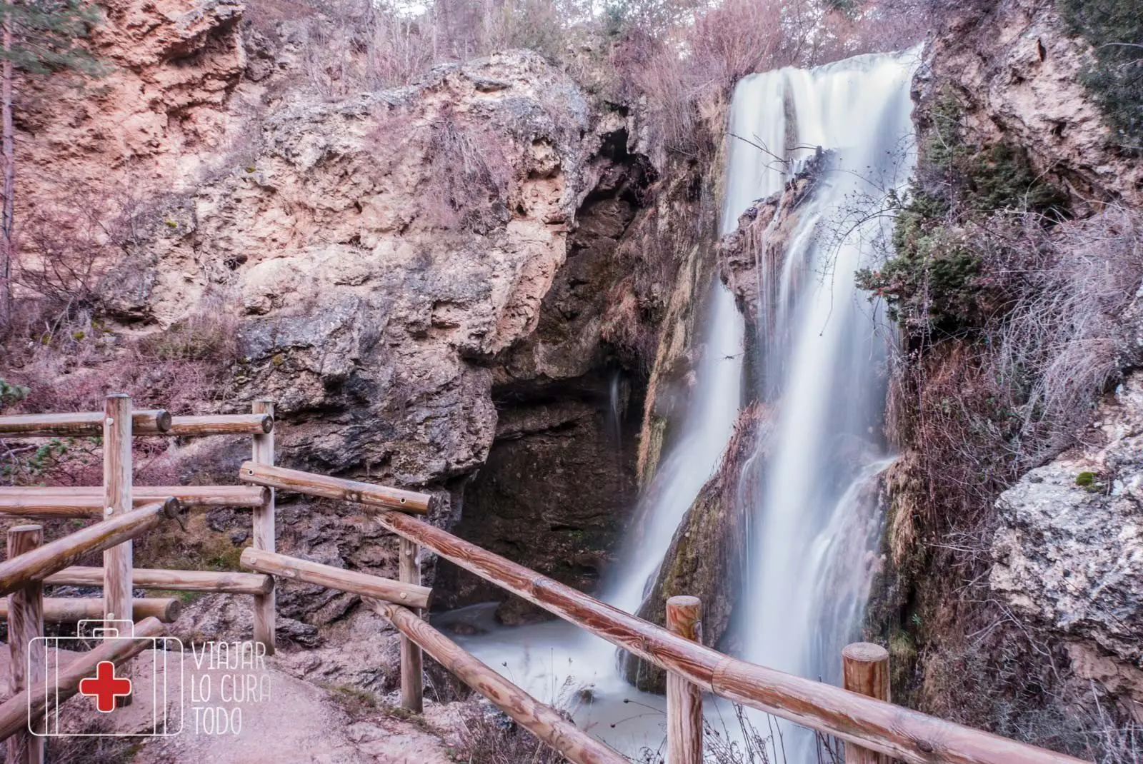 Qué hacer en Albarracín cascada calomarde