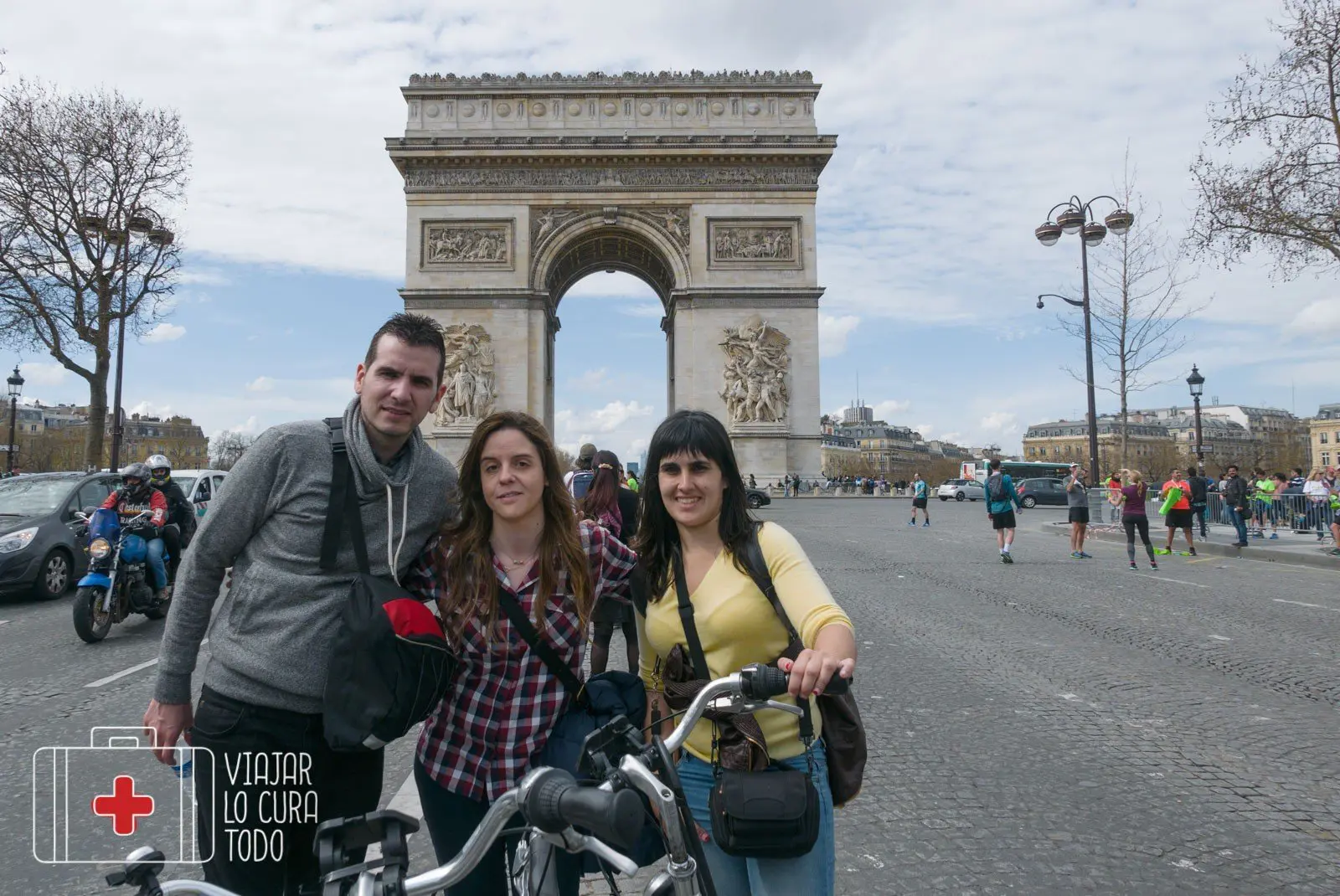 Vélo Arc Triomphe
