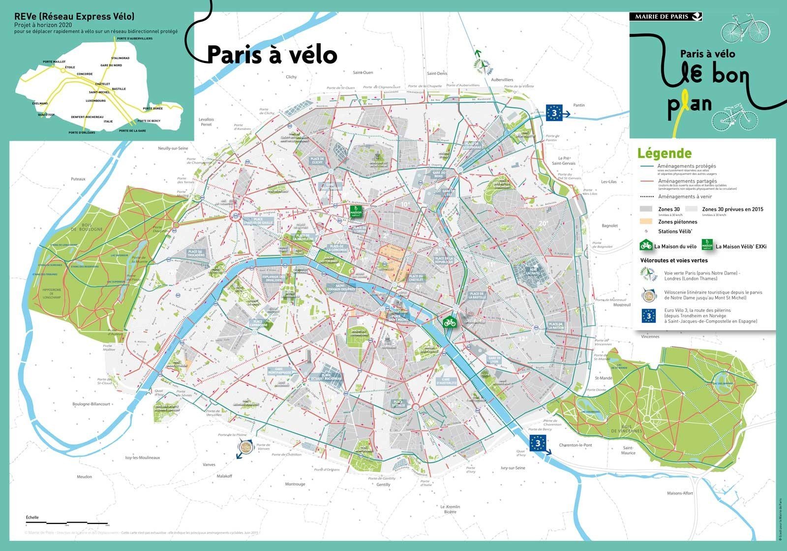 carril bici paris