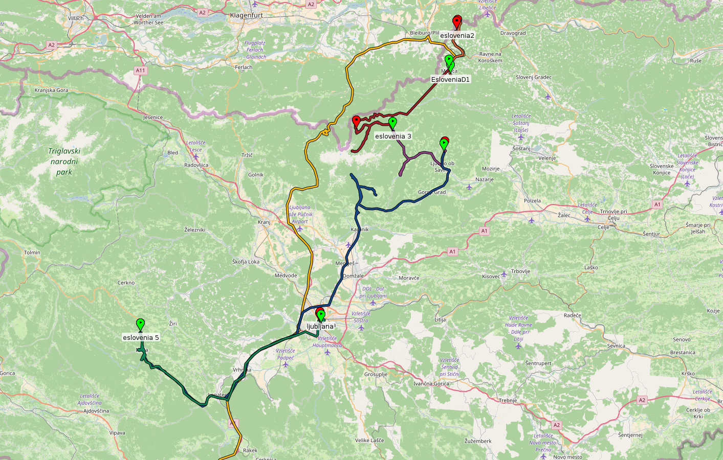 GPS Eslovenia