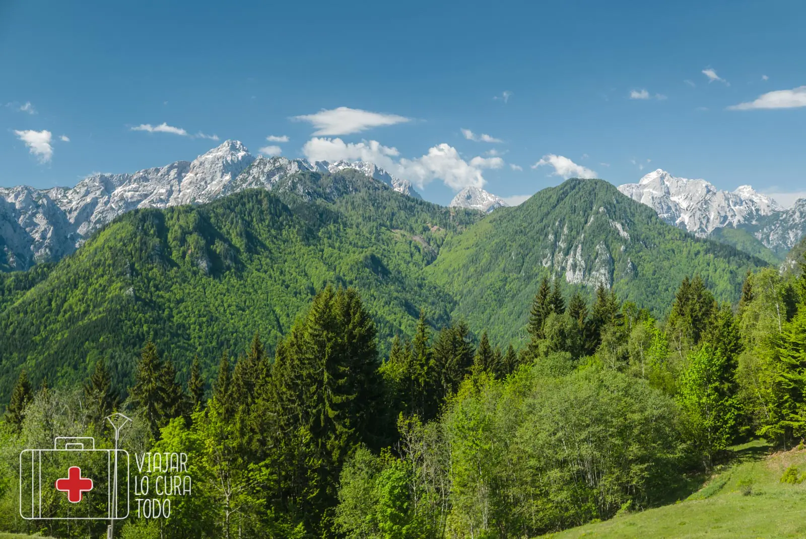 panoramic road Slovenia