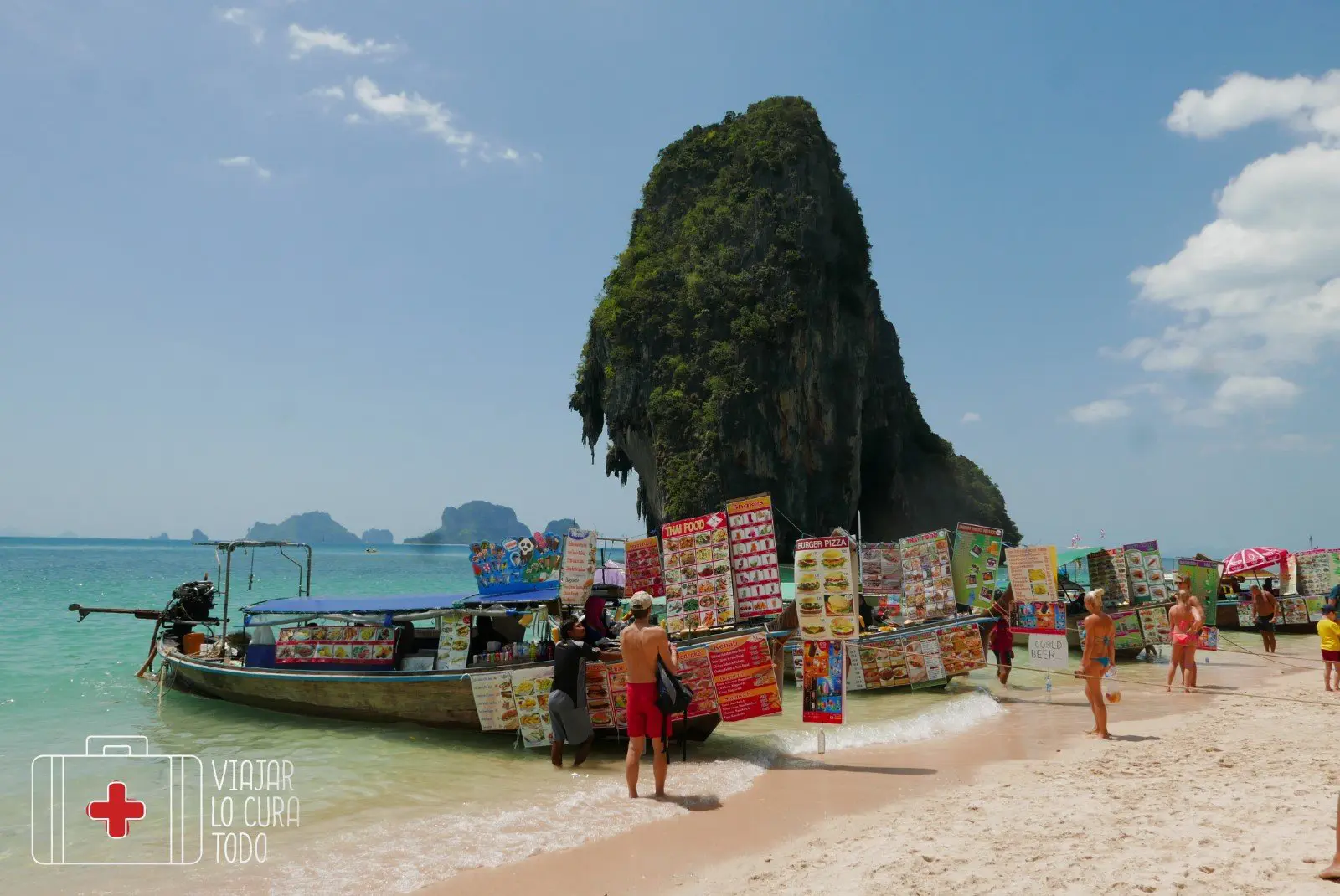 Railay beach Krabi Thailand