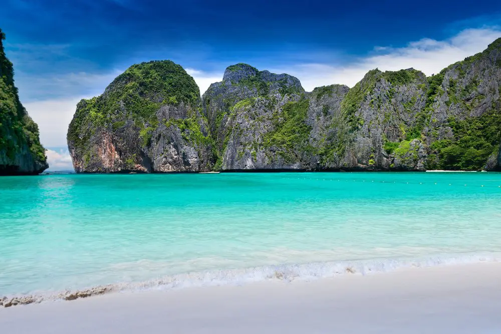 Maya Beach via Shutterstock