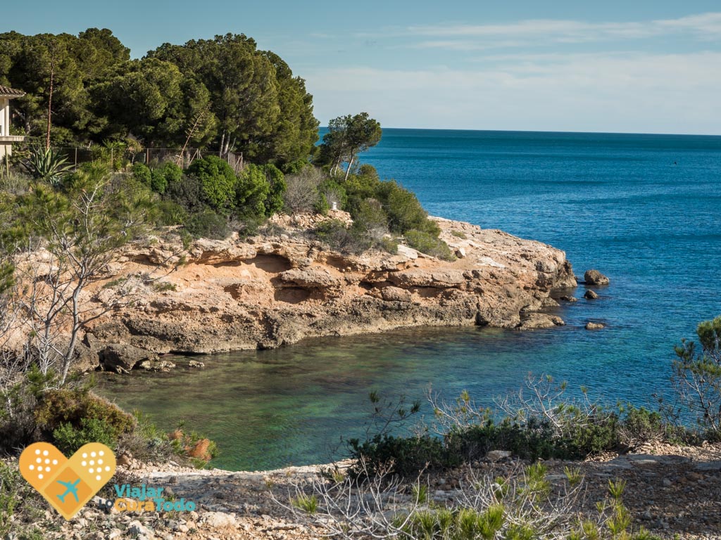 Senderismo por l'Ametlla de Mar calas de l'ametlla de mar