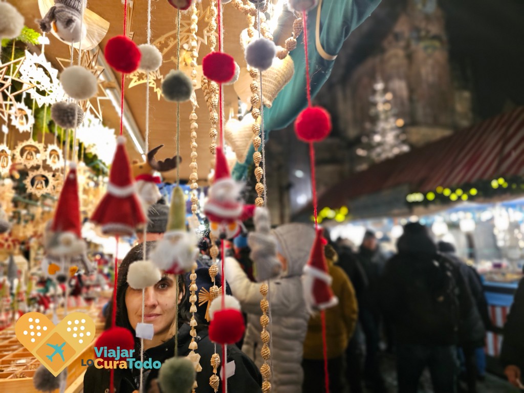 adornos mercado de navidad de Nuremberg
