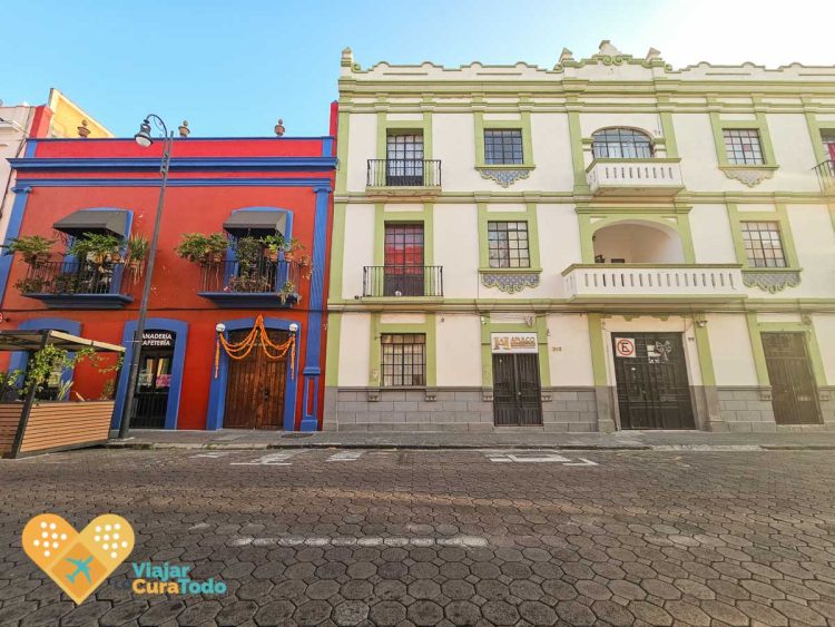 calles del centro histórico de Puebla