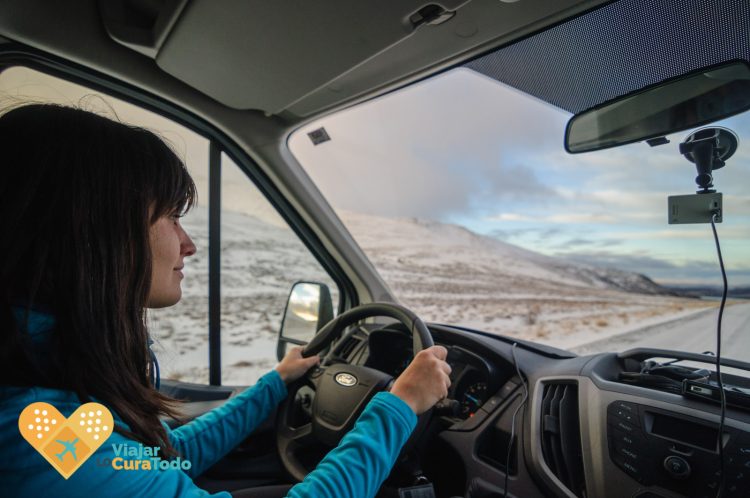 Conducción con nieve