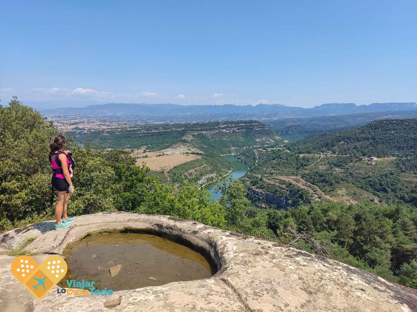Ruta a Sant Feliuet de Savassona y cascada del Todrall Sant feliuet de Savassona