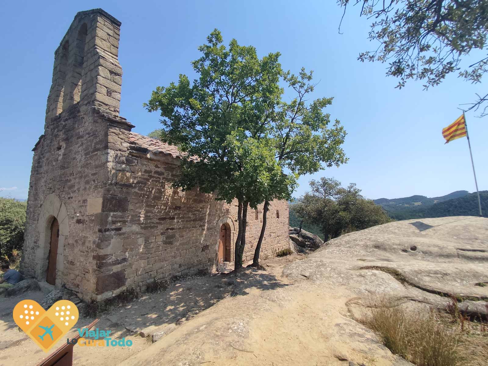 Ruta a Sant Feliuet de Savassona y cascada del Todrall sant feliuet de savassonat-9